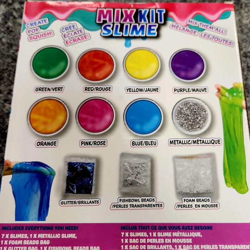 Slime Mix Kit, Ages 6+, Size: Slime