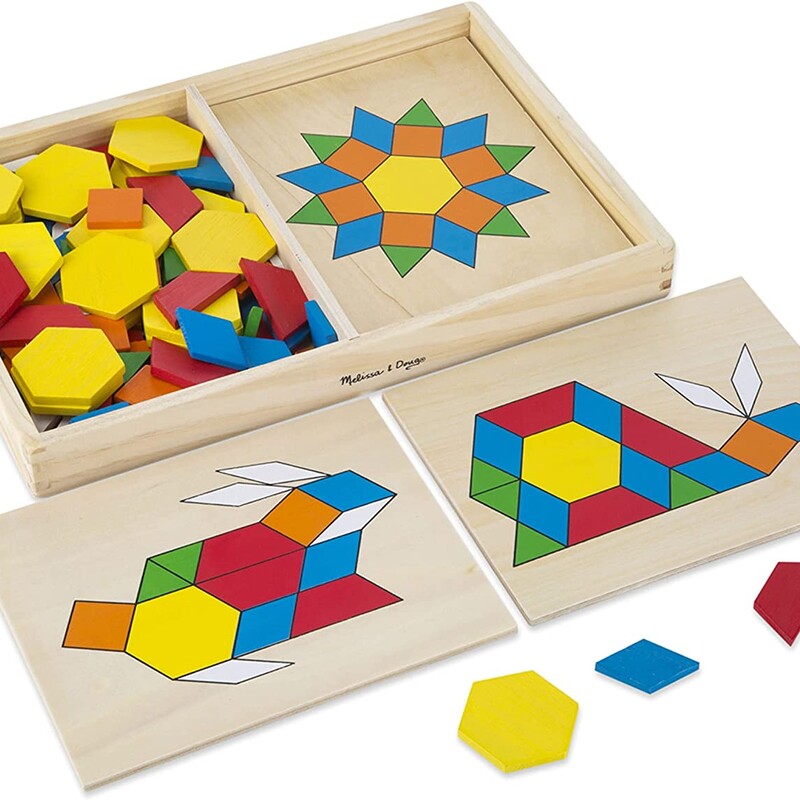 Wooden Blocks And Board