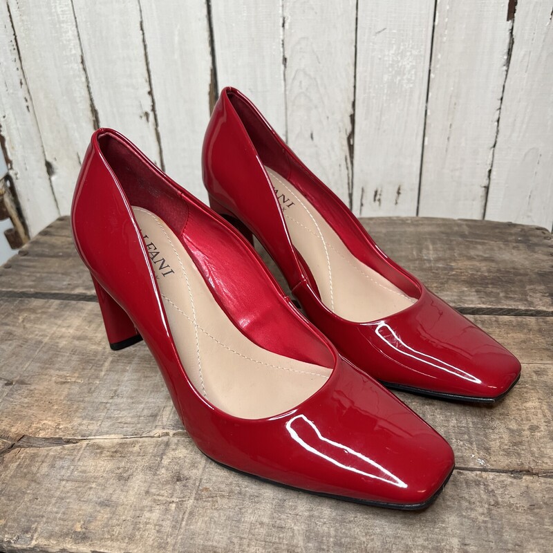 Heels Alfani, Red, Size: 6
