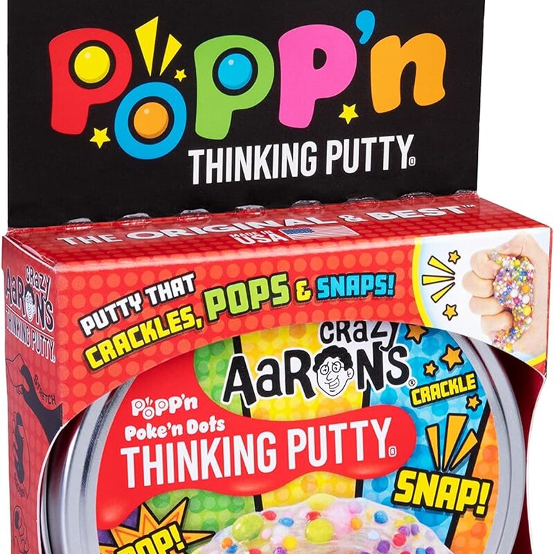 Poke N Dots Putty 4in Tin, 3Y +, Size: Putty