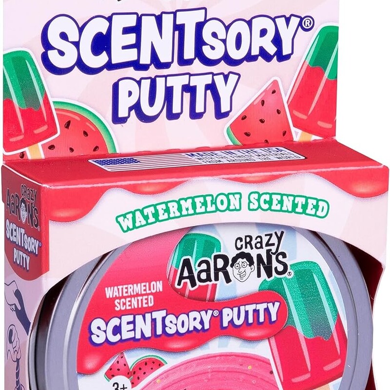 Watermelon Scented Putty, Pink, Size: Putty