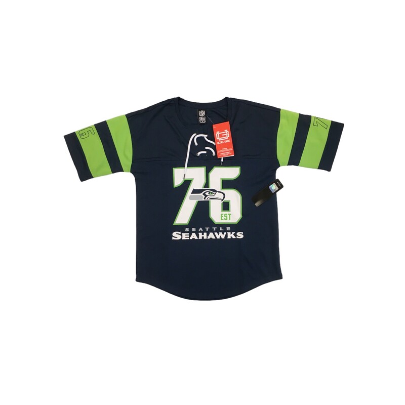 Shirt (Jersey/Seahawks), Boy, Size: 18/20

Located at Pipsqueak Resale Boutique inside the Vancouver Mall or online at:

#resalerocks #pipsqueakresale #vancouverwa #portland #reusereducerecycle #fashiononabudget #chooseused #consignment #savemoney #shoplocal #weship #keepusopen #shoplocalonline #resale #resaleboutique #mommyandme #minime #fashion #reseller

All items are photographed prior to being steamed. Cross posted, items are located at #PipsqueakResaleBoutique, payments accepted: cash, paypal & credit cards. Any flaws will be described in the comments. More pictures available with link above. Local pick up available at the #VancouverMall, tax will be added (not included in price), shipping available (not included in price, *Clothing, shoes, books & DVDs for $6.99; please contact regarding shipment of toys or other larger items), item can be placed on hold with communication, message with any questions. Join Pipsqueak Resale - Online to see all the new items! Follow us on IG @pipsqueakresale & Thanks for looking! Due to the nature of consignment, any known flaws will be described; ALL SHIPPED SALES ARE FINAL. All items are currently located inside Pipsqueak Resale Boutique as a store front items purchased on location before items are prepared for shipment will be refunded.