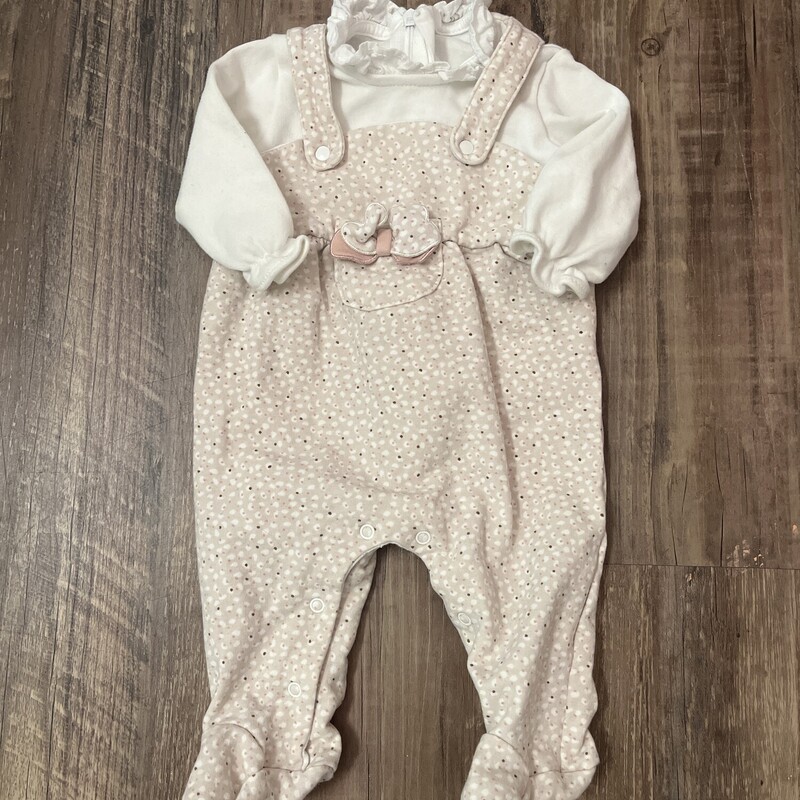 Mayoral Soft Overall Outf, Tan, Size: Baby NB
