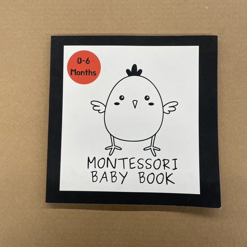 Montessori Baby Book, Size: Back, Item: Paper