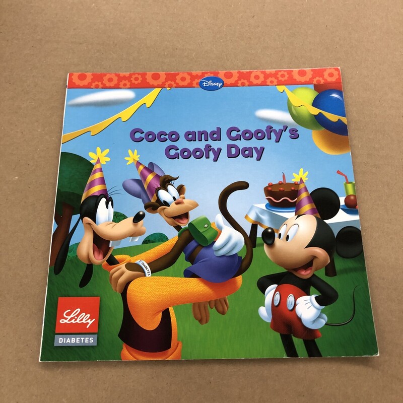 Coco And Goofy, Size: Back, Item: Paper