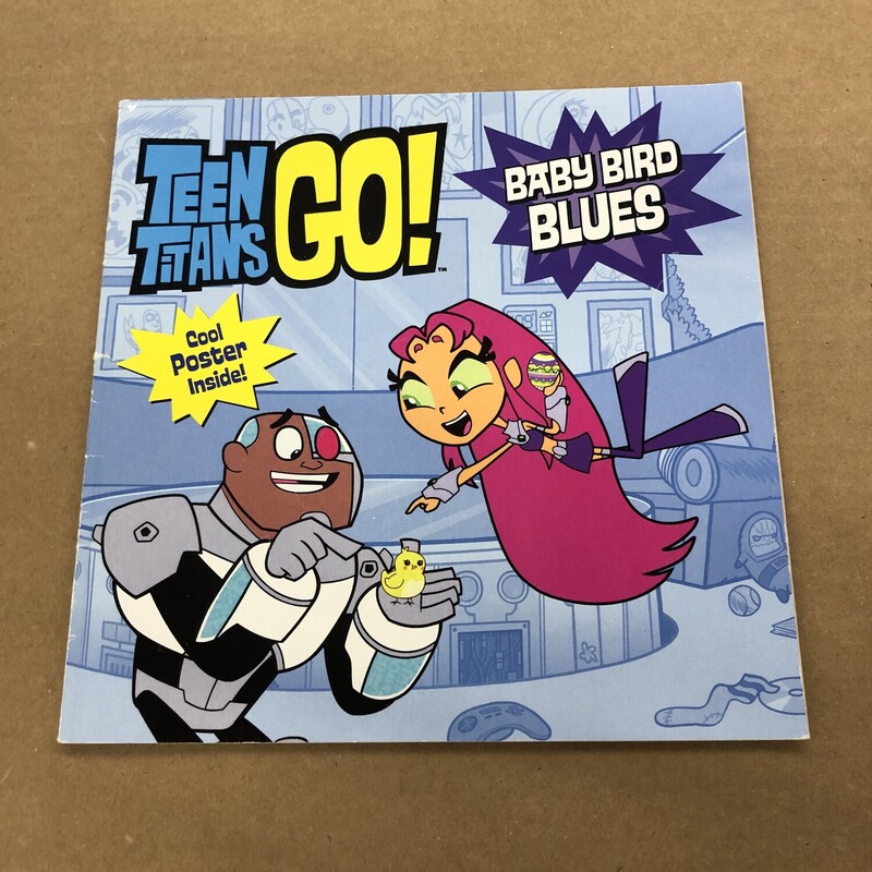 Teen Titans Go, Size: Back, Item: Paper