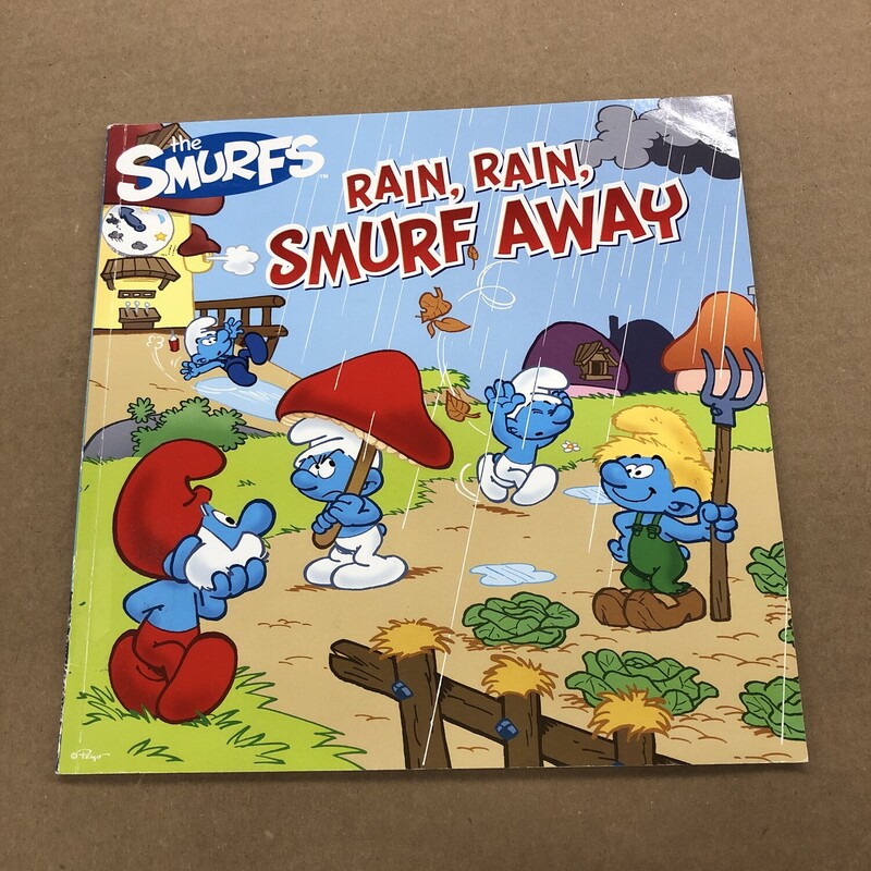 The Smurfs, Size: Back, Item: Paper