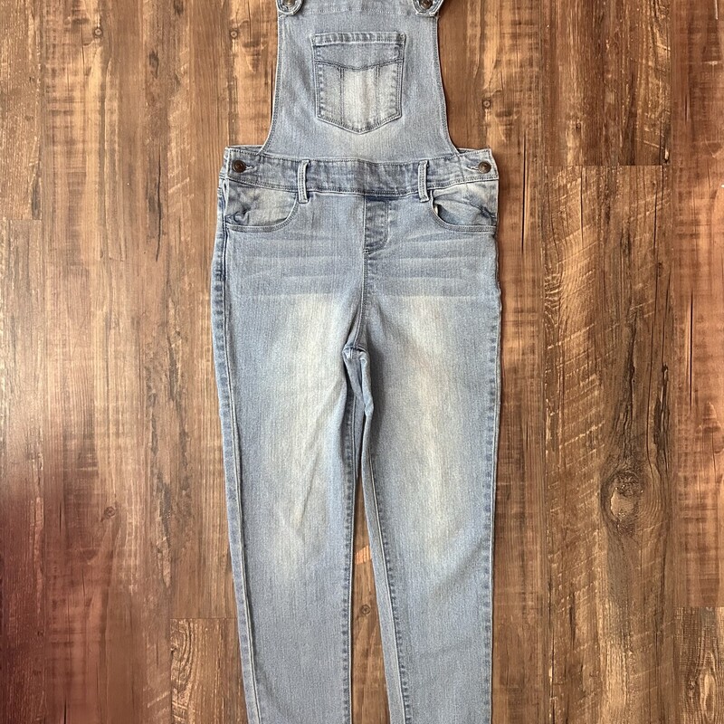 Jumping Beans Overall, Denim, Size: Youth M