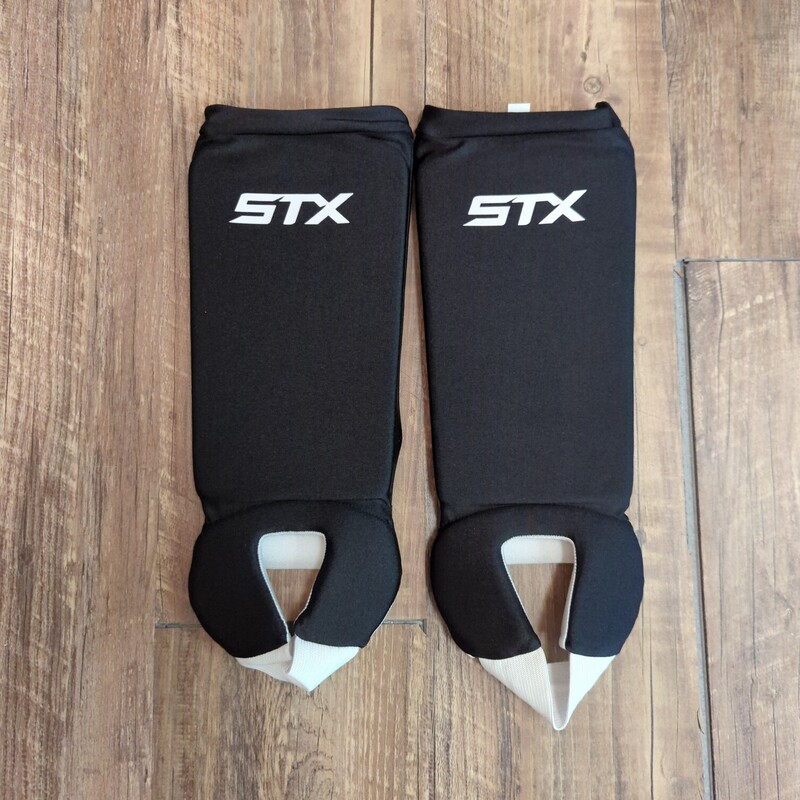 STX Shin Guards AdultS, Black, Size: Adult S