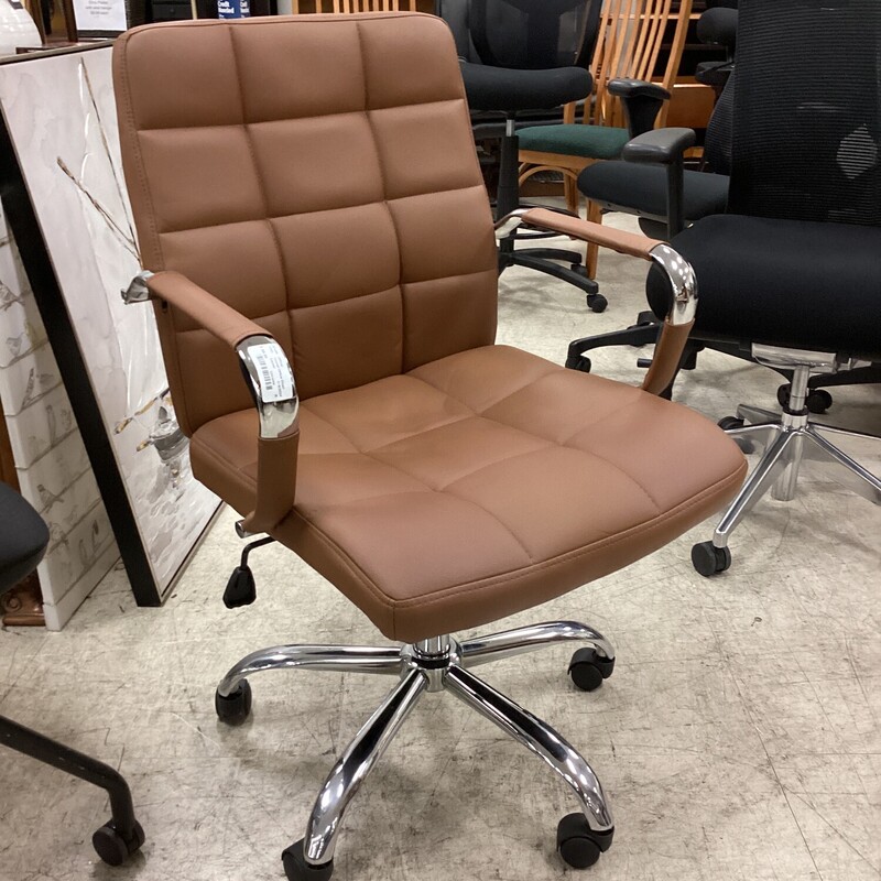 Camel Office Chair Chic & Cozy Consignment Furniture