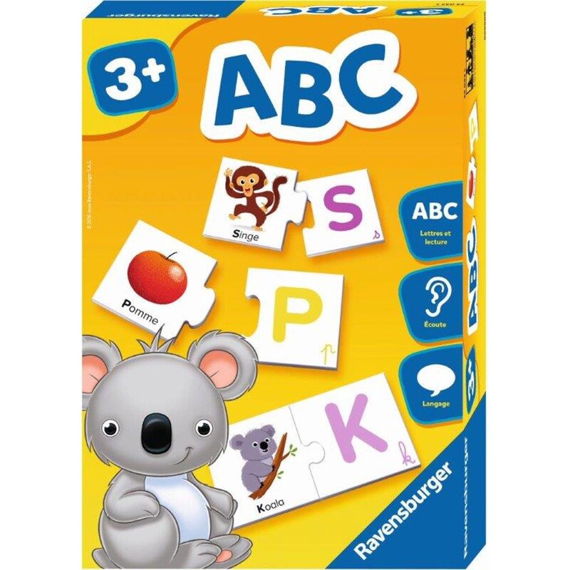 ABCs Puzzle Game, 3+, Size: Puzzle
