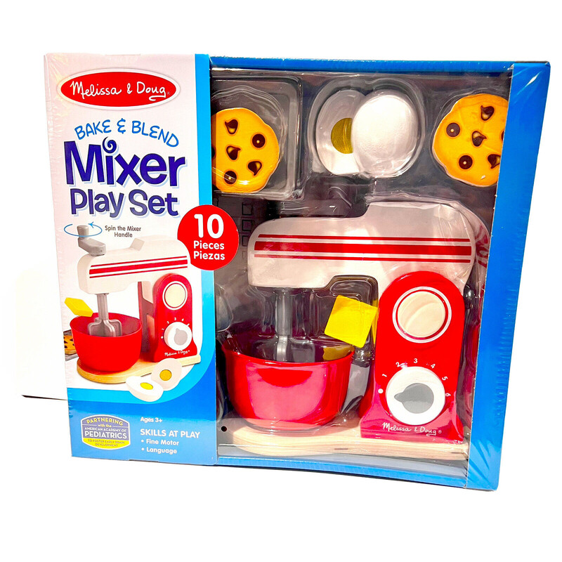 Blend&Bake Mixer Play Set, 3+, Size: Pretend