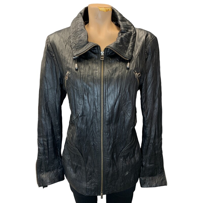 Danier Jacket, Black, Size: M