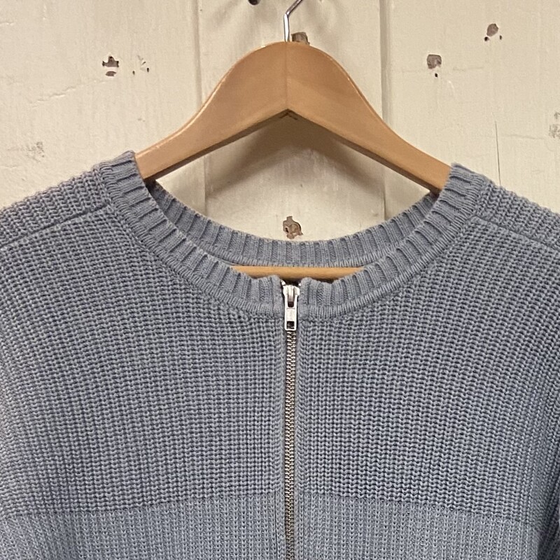 Lt Blu Convrt Zip Sweater