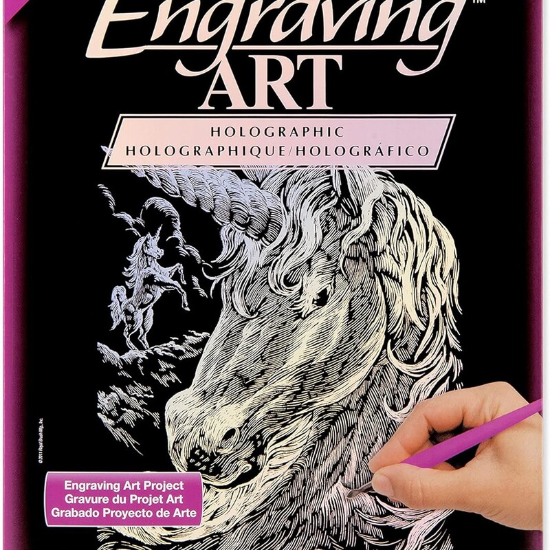 Engrave Art Unicorn