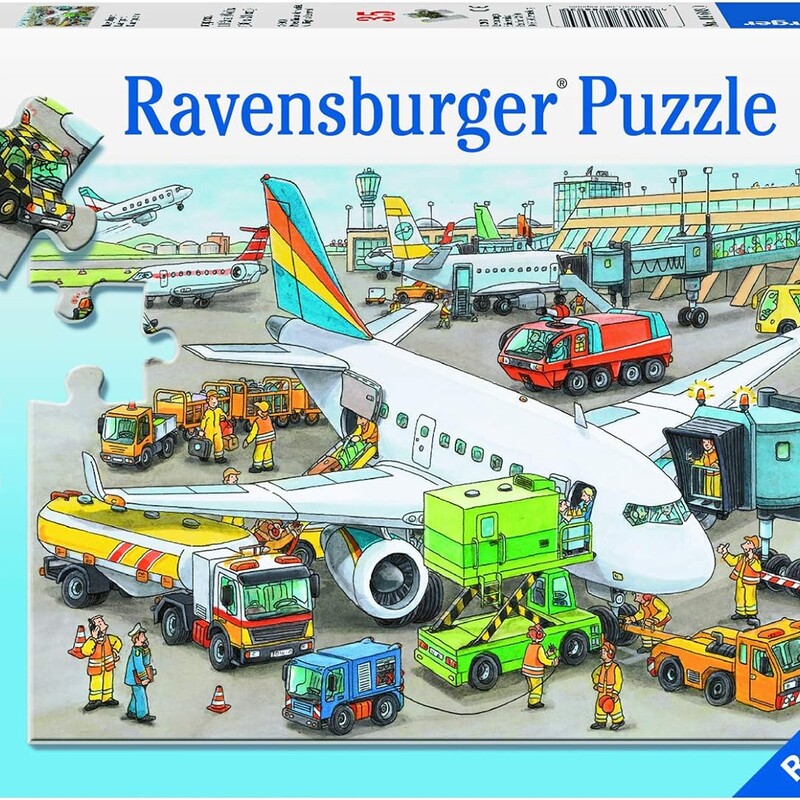 35 Pc Puzzle Airport, 4+, Size: Puzzle