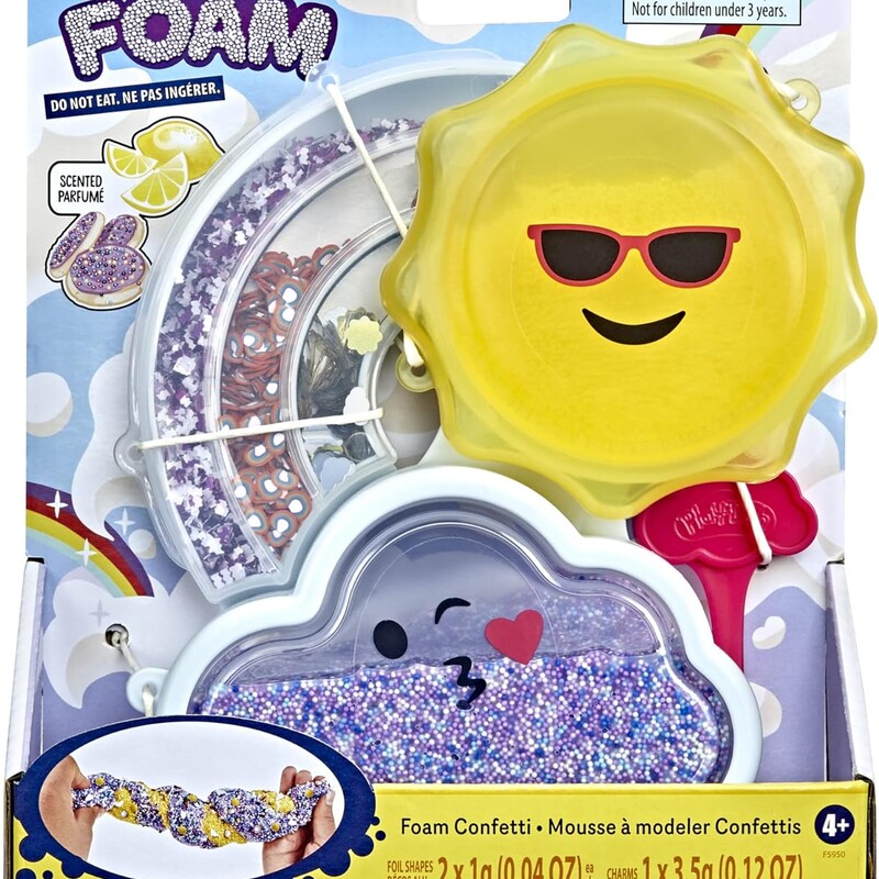 Foam Confetti, 4+, Size: Sensory