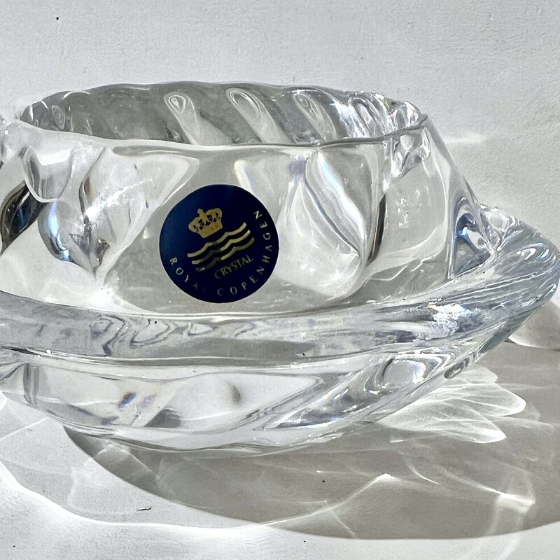 Royal Copenhagen Crystal Candleholder