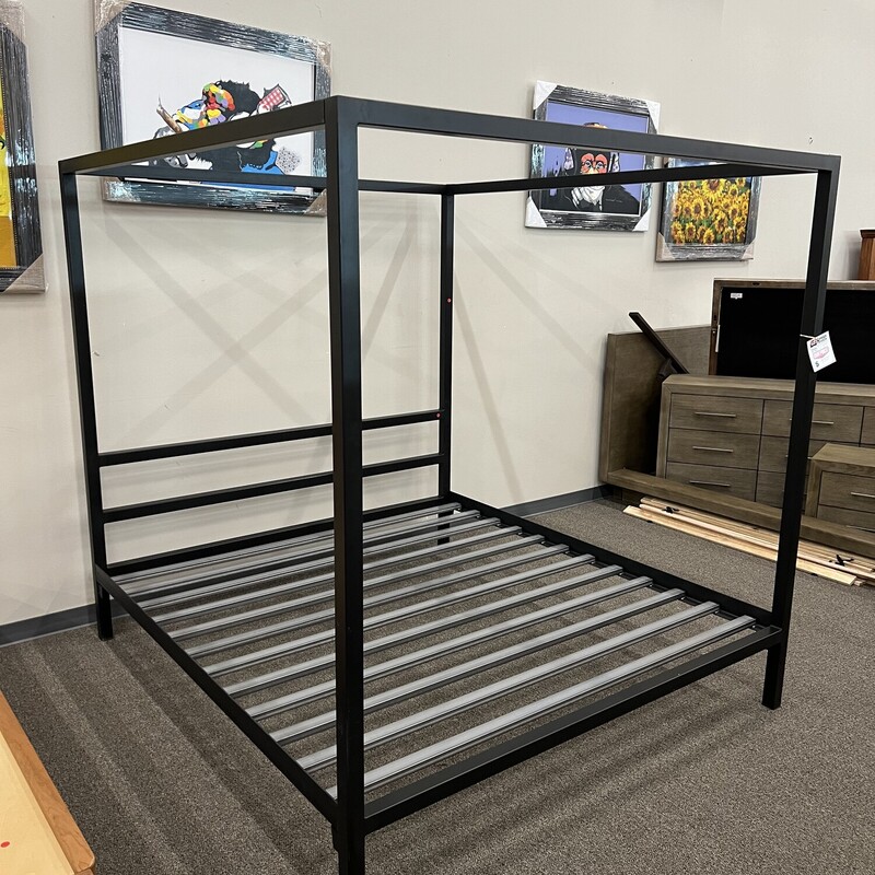 R&B King Canopy Bed
