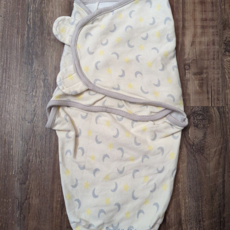Moon Print Swaddle 7-14lb, Gray, Size: Baby S
