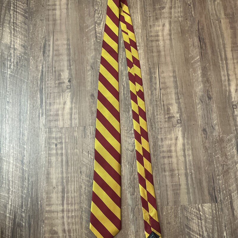 Hogwarts Colors Tie, Maroon, Size: Adult O/S