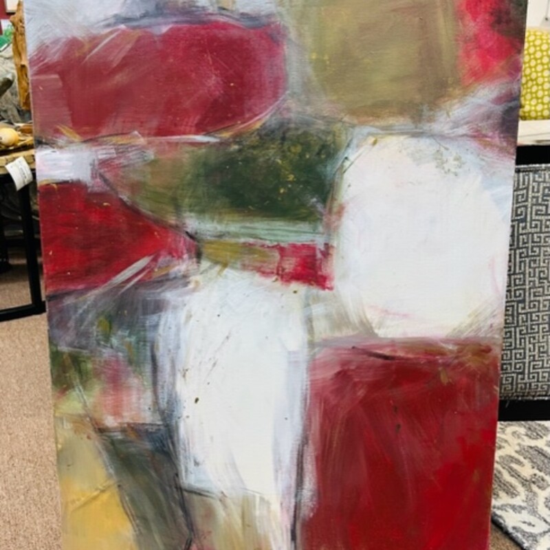 Abstract Colored Canvas
Red Green White Size: 24 x 36H