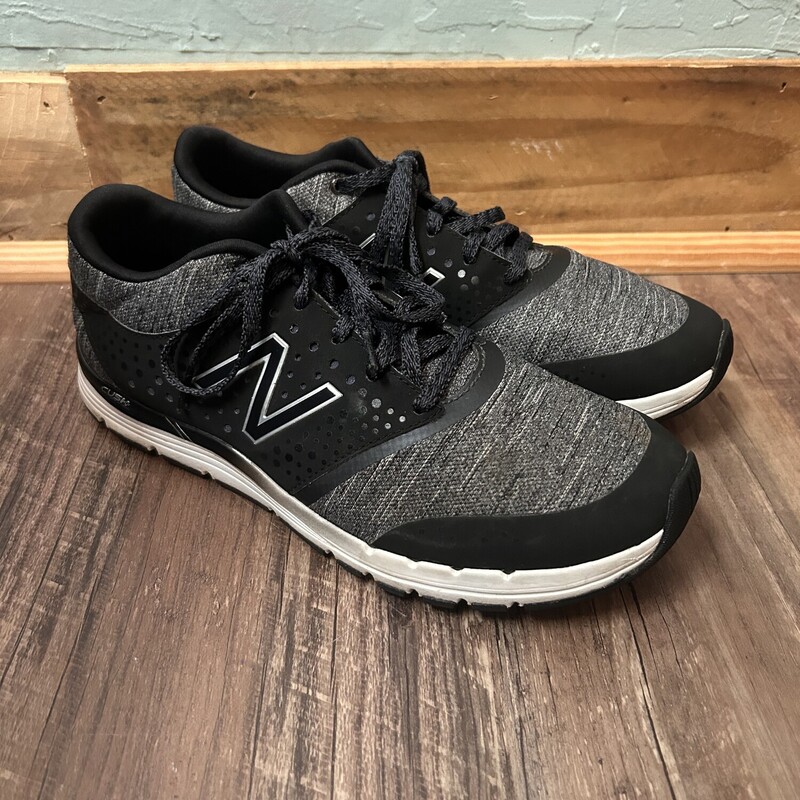 New Balance Cush+ Sneake, Black, Size: Shoes 8.5