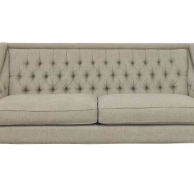 Arhaus Tufted Tweed Sofa