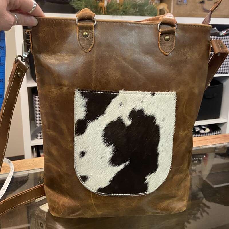 Brw Lther Cowhide Purse