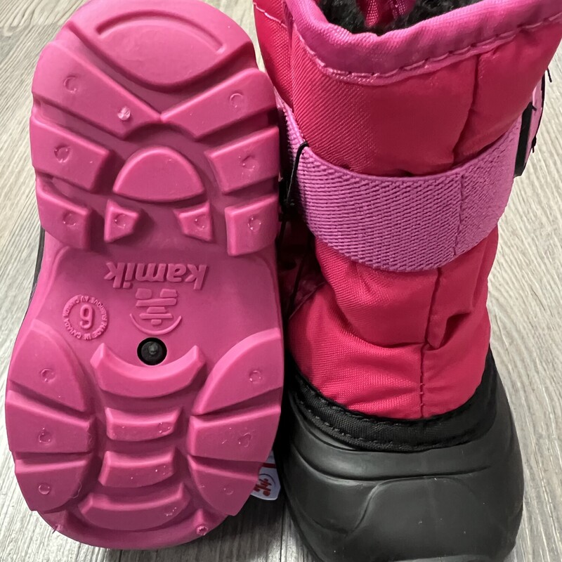 Kamik Winter Boots-NEW, Fuchsia, Size: 6Y