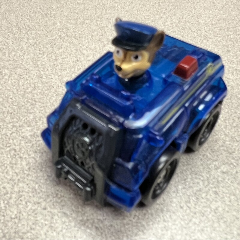 Paw Patrol Chase, Blue, Size: 3 Inch