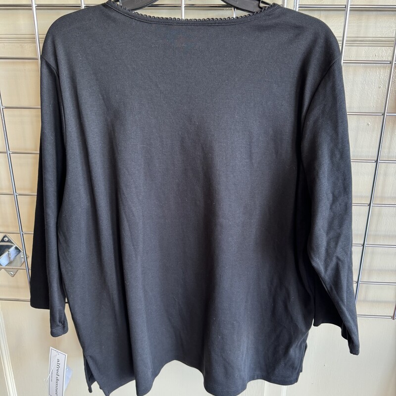 Nwt Alfred Dunner Silver, Black, Size: Xl<br />
all sales final<br />
free instore pickup within 7 days of purchase<br />
shipping available
