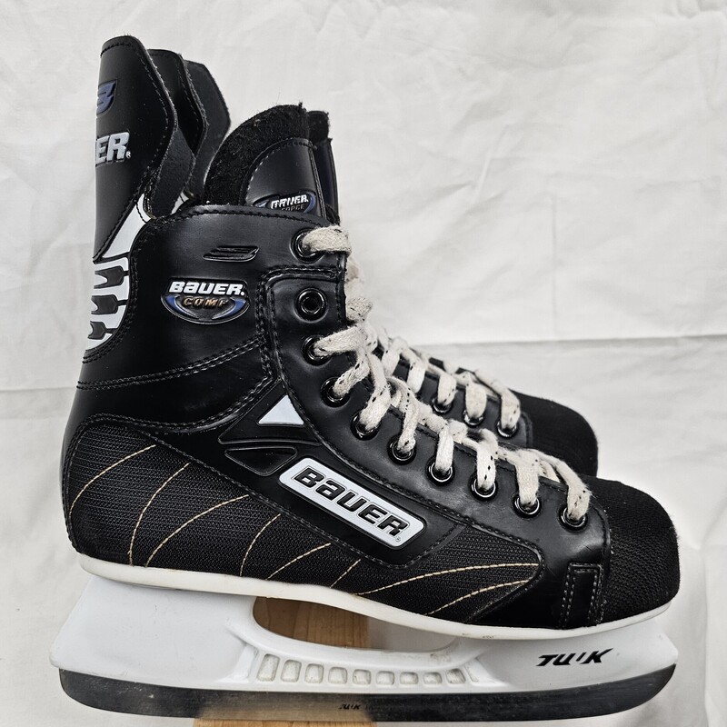Pre-owned Bauer Force Comp Hockey Skates, Size: 6