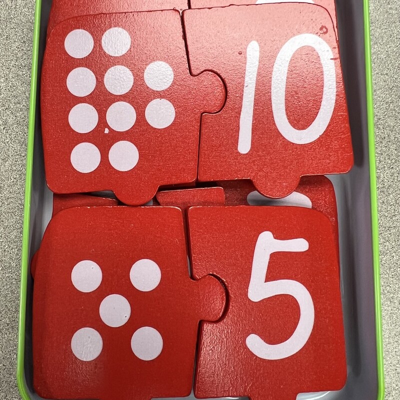 Numeral Puzzle, Multi, Size: 3+