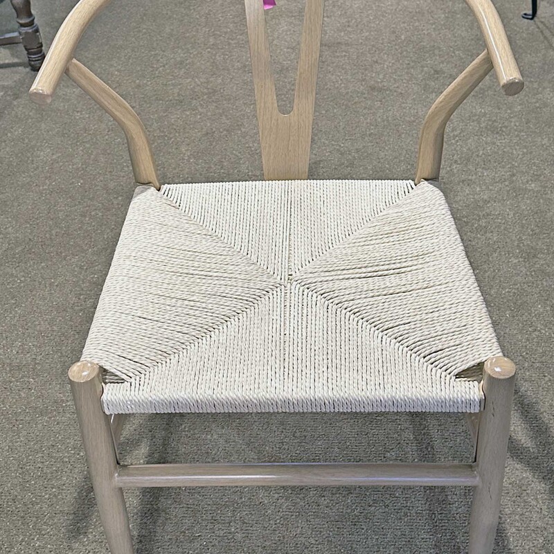Pr Rope & Metal Chairs