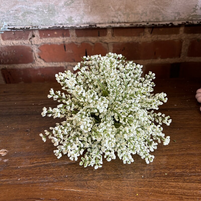 Another addition to our half sphere family is this pretty Bursting White Astilbe. Perfect for any season
Half sphere measures 8 inches in diameter and is approx 5 inches tall