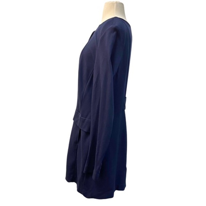 CAbi The Lido Jacket
Ponte Stretch Knit Career Classic
Color: Navy
Size: Large