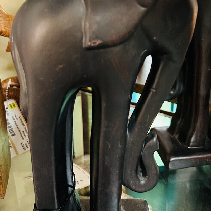 Ceramic Elephant Statue
Black Size: 5 x 11H