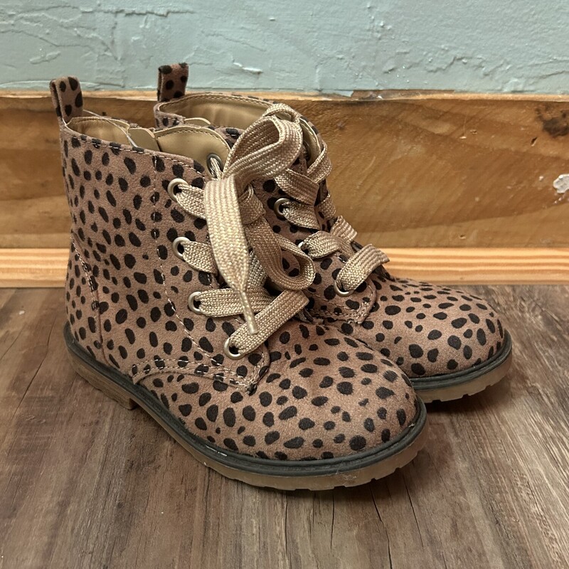 Cat & Jack Leopard Kid, Bronze, Size: Shoes 10
