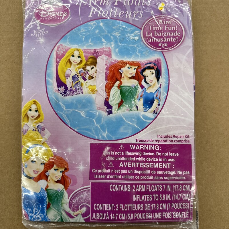 Disney Princess, Size: Arm Floats, Item: NEW