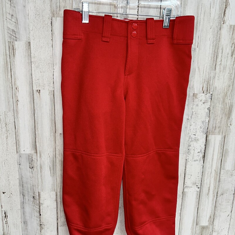 14/16 Red Softball Pants The Plaid Pecan