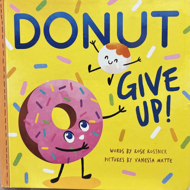Donut Give Up!, Multi, Size: Boardbook