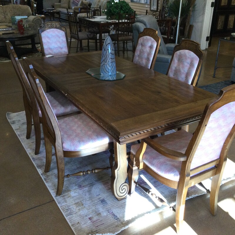 Dining Table/Leaf/6 Chair