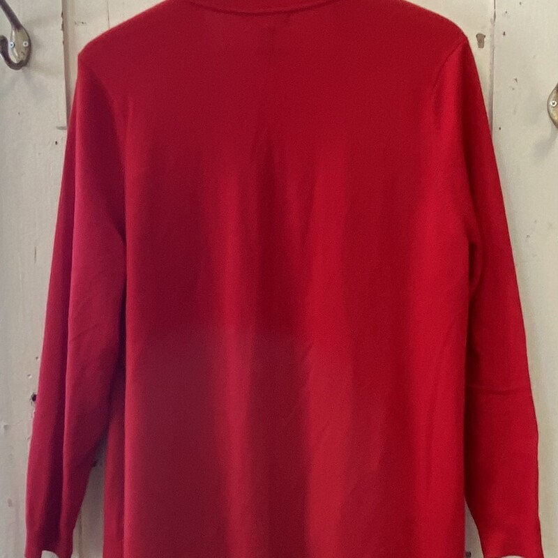 Red Cashme Swtr Cardigan<br />
Red<br />
Size: 1X R$193