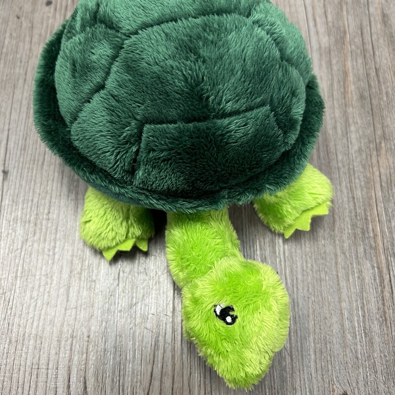 Skiperdee Turtle Plush, Green, Size: 6 Inch