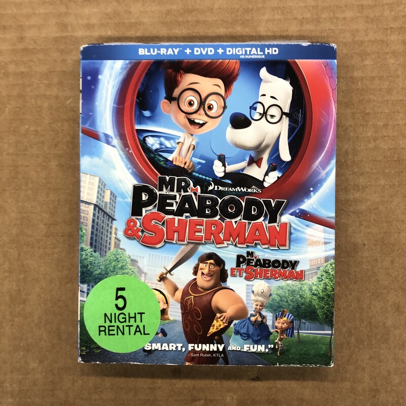 Mr Peabody & Sherman, Size: DVD, Item: GUC