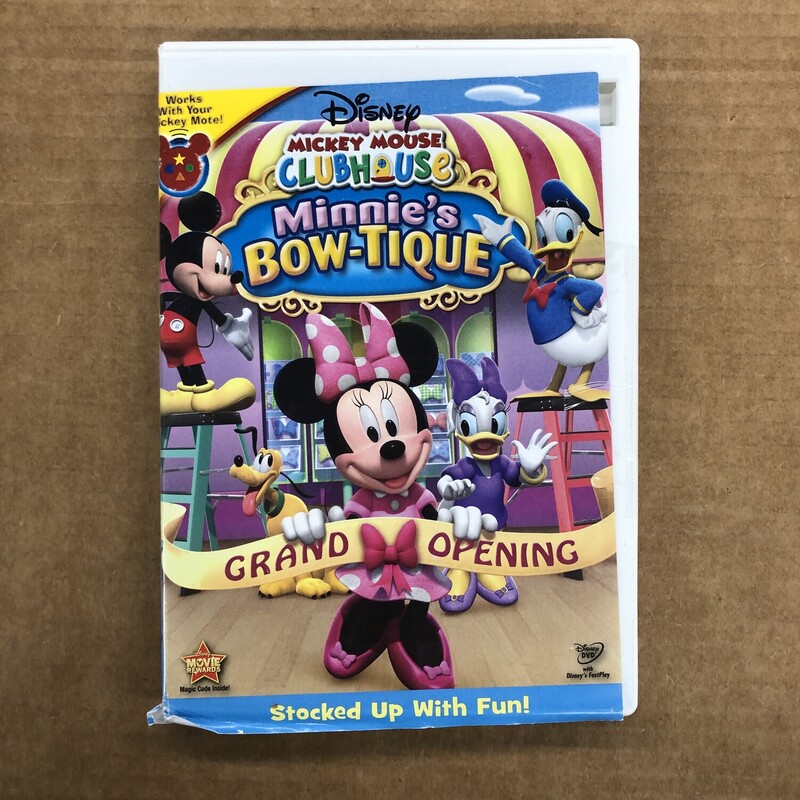 Mickey Mouse Clubhouse, Size: DVD, Item: GUC