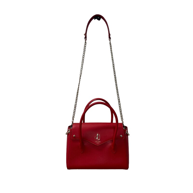 Jimmy Choo Lady Bag Red Handbag

2022 SS

Leather Bag with removable chain crossbody

Width: 10.3 inches

Height: 7.5 inches

depth: 4 inches

Color: Red