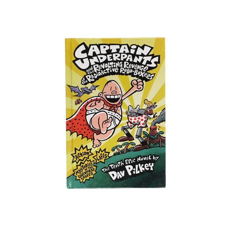 Captain Underpants #10, Book; And The Revolting Revenge Of The Radioactive Robo-Boxers

Located at Pipsqueak Resale Boutique inside the Vancouver Mall or online at:

#resalerocks #pipsqueakresale #vancouverwa #portland #reusereducerecycle #fashiononabudget #chooseused #consignment #savemoney #shoplocal #weship #keepusopen #shoplocalonline #resale #resaleboutique #mommyandme #minime #fashion #reseller

All items are photographed prior to being steamed. Cross posted, items are located at #PipsqueakResaleBoutique, payments accepted: cash, paypal & credit cards. Any flaws will be described in the comments. More pictures available with link above. Local pick up available at the #VancouverMall, tax will be added (not included in price), shipping available (not included in price, *Clothing, shoes, books & DVDs for $6.99; please contact regarding shipment of toys or other larger items), item can be placed on hold with communication, message with any questions. Join Pipsqueak Resale - Online to see all the new items! Follow us on IG @pipsqueakresale & Thanks for looking! Due to the nature of consignment, any known flaws will be described; ALL SHIPPED SALES ARE FINAL. All items are currently located inside Pipsqueak Resale Boutique as a store front items purchased on location before items are prepared for shipment will be refunded.