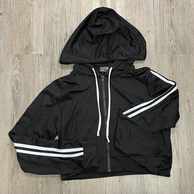 Crop Zip Up Hoodie